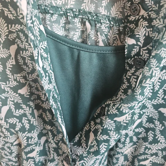 Mossimo Supply Co Green Sleeveless V-neck Sundress - Picture 8 of 11